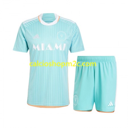Inter Miami Bambino Maglia Terza 2024/2025 Manica Corta